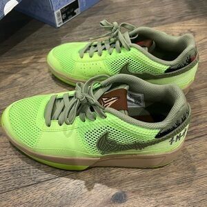 Nike Lime and Olive Sneakers